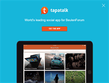 Tablet Screenshot of beulenforum.com